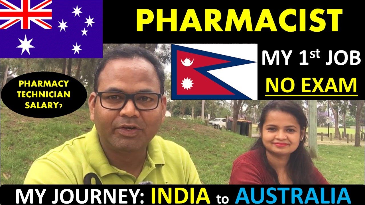 Pharmacist Journey Nepal to Australia | Pharmacy technician Job in Australia Without Writing Exam