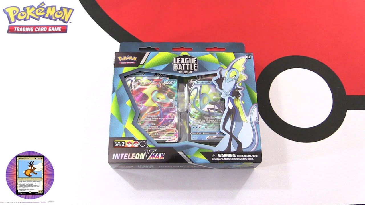 Pokémon Inteleon VMAX League Battle Deck - NEW FOR 2021!