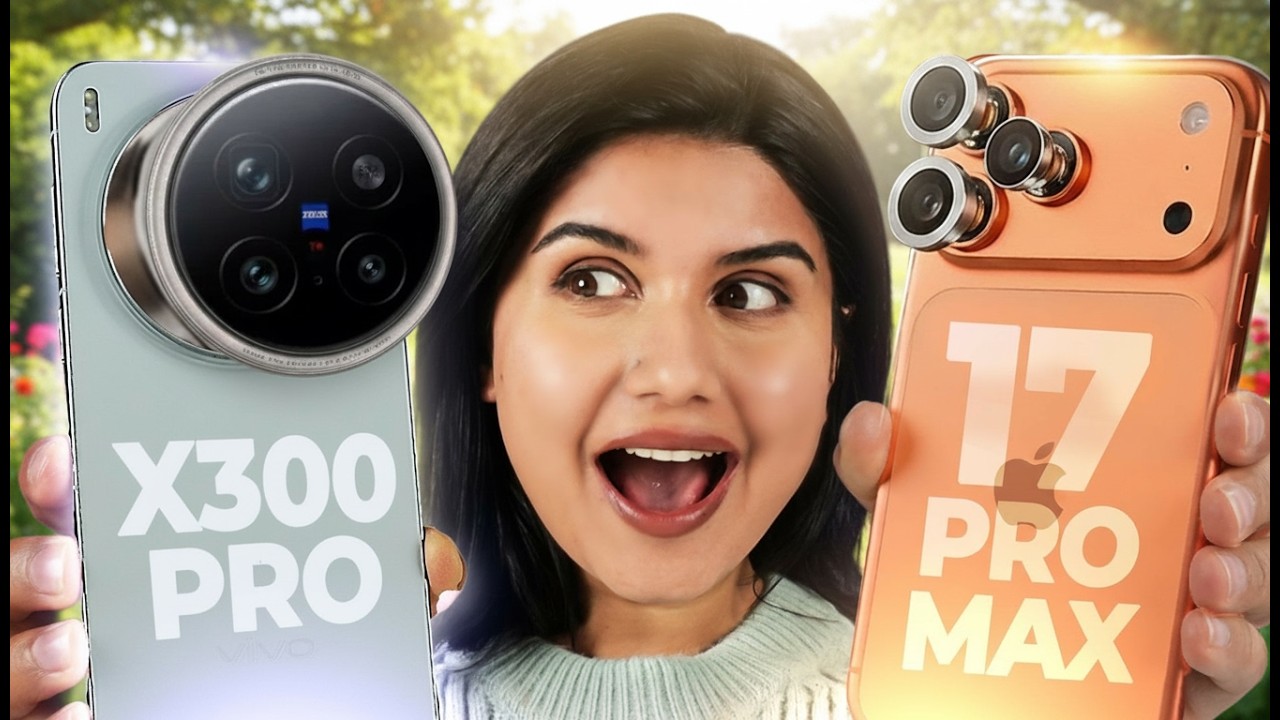 Vivo X300 Pro vs iPhone 17 Pro Max - The Camera King of 2025?