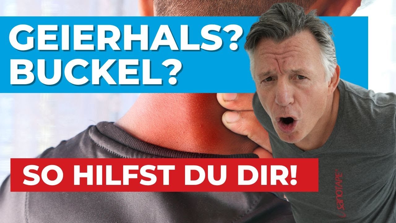 Geierhals? Buckel? So hilfst du dir!🍀