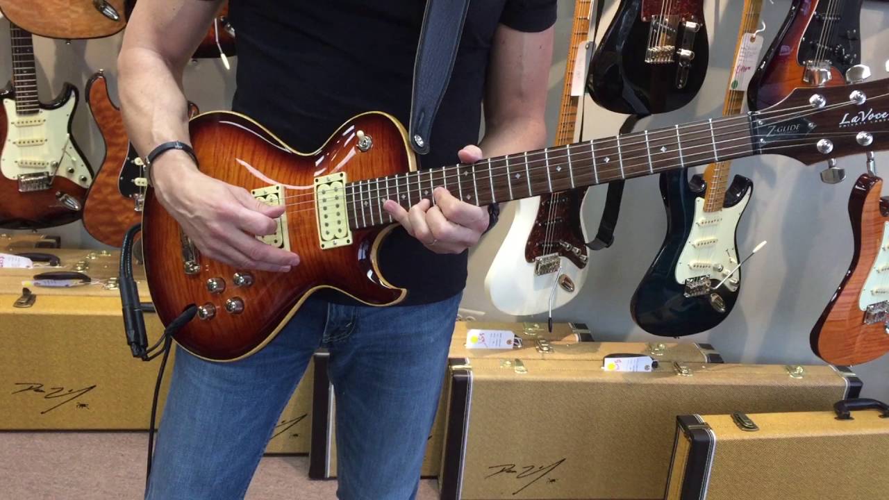 Dan Peters plays the LaVoce Z-Glide Custom