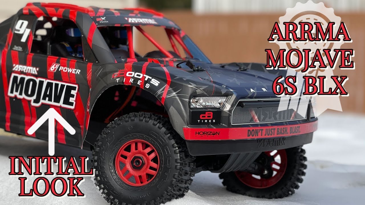 Arrma Mojave 6s BLX Initial Look!!!