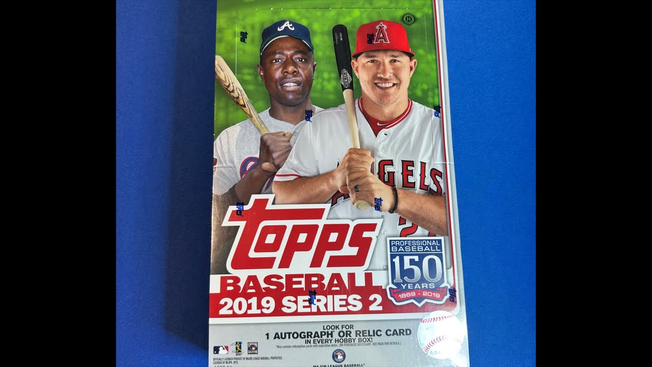 2019 Topps Series 2 Hobby Box