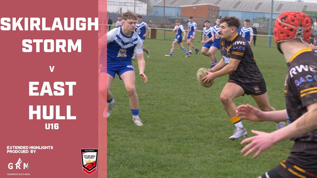 A DRAMATIC EAST HULL DERBY! | SKIRLAUGH STORM U16 V EAST HULL U16