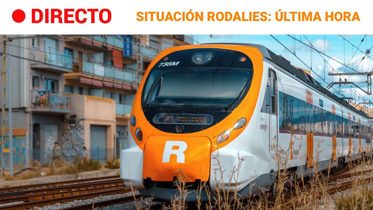 DIRECTO | RODALIES | ESTE MARTES SE MANTENDR&Aacute;N LAS LIMITACIONES EN LA RED DE CERCAN&Iacute;AS CATALANA