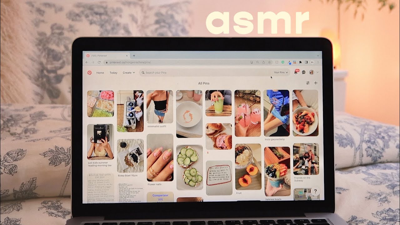 ASMR Scrolling Through Pinterest 💿 (Whisper Ramble)