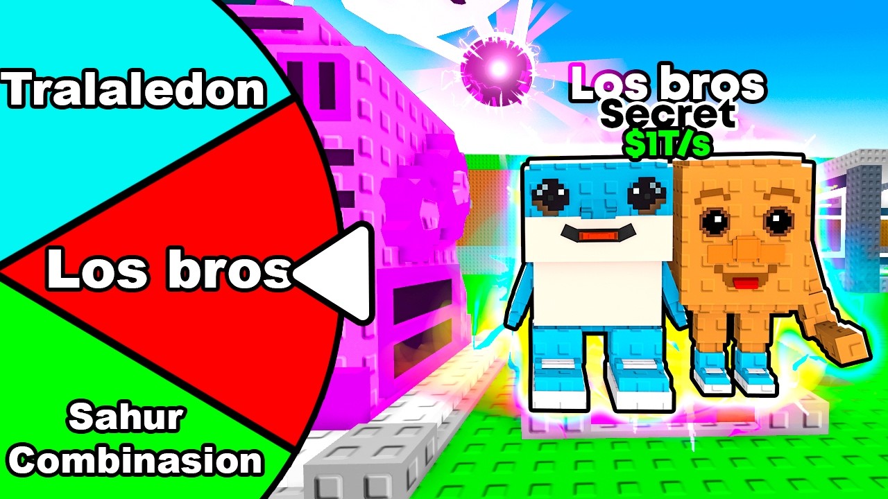 WHEEL Picks What I CRAFT in Steal a Brainrot!