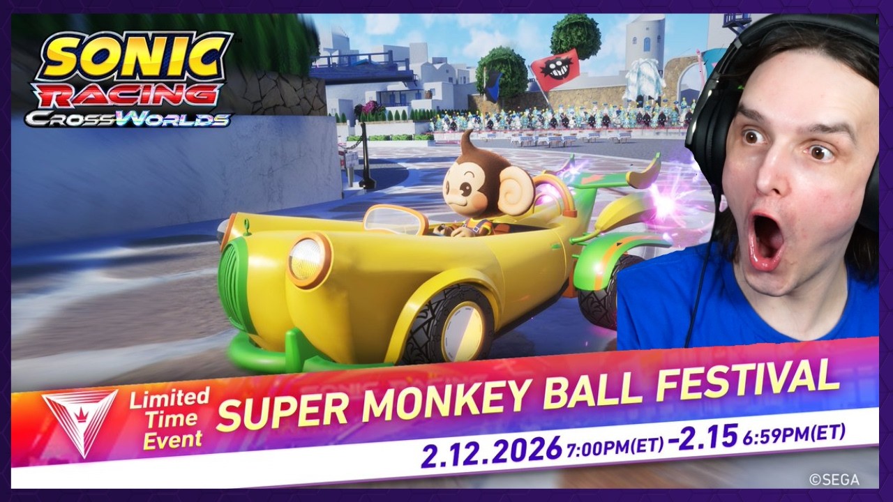 Monke & Ball festival in Crossworlds with @luvvucy & you!