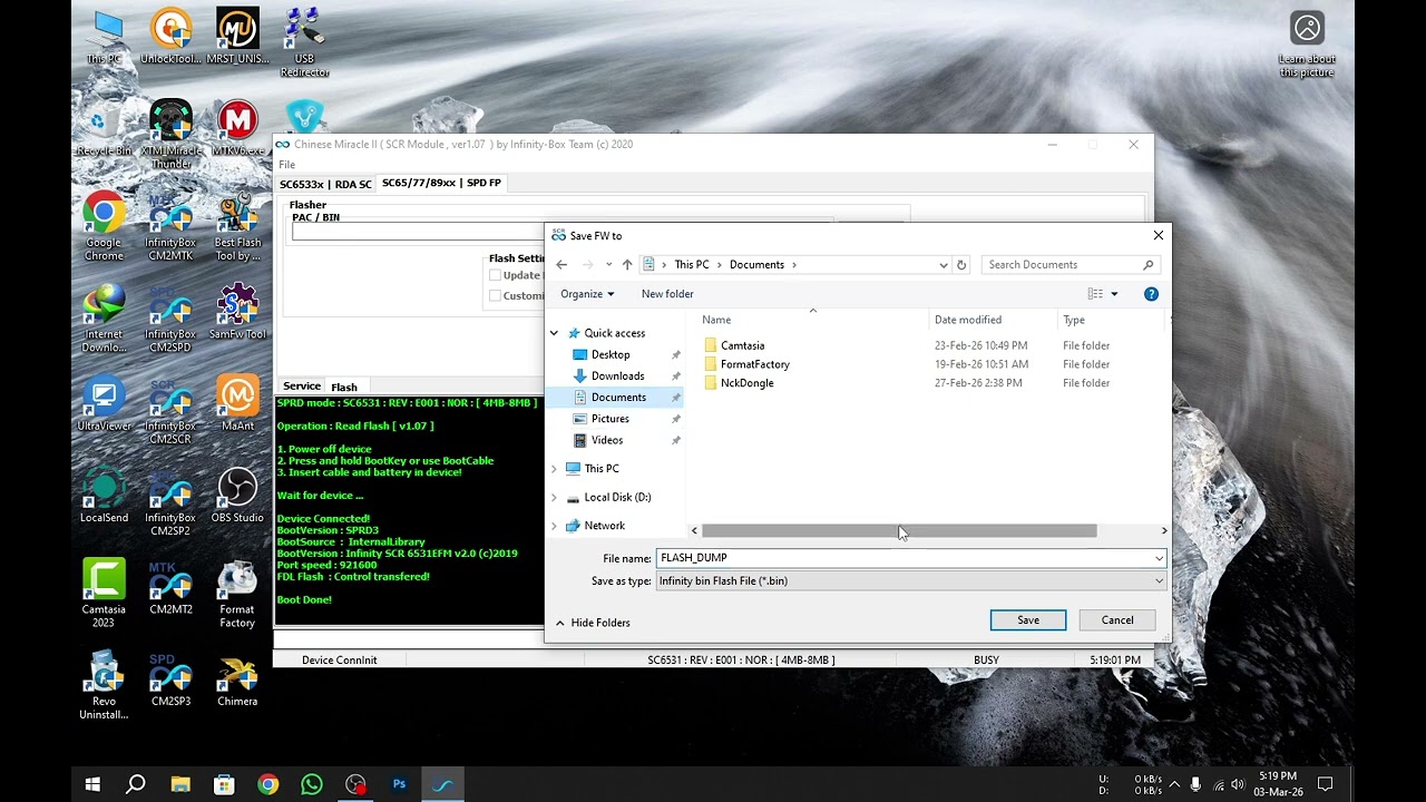 Symphony L140 Flash File 100% FREE. CM2 Read File FREE