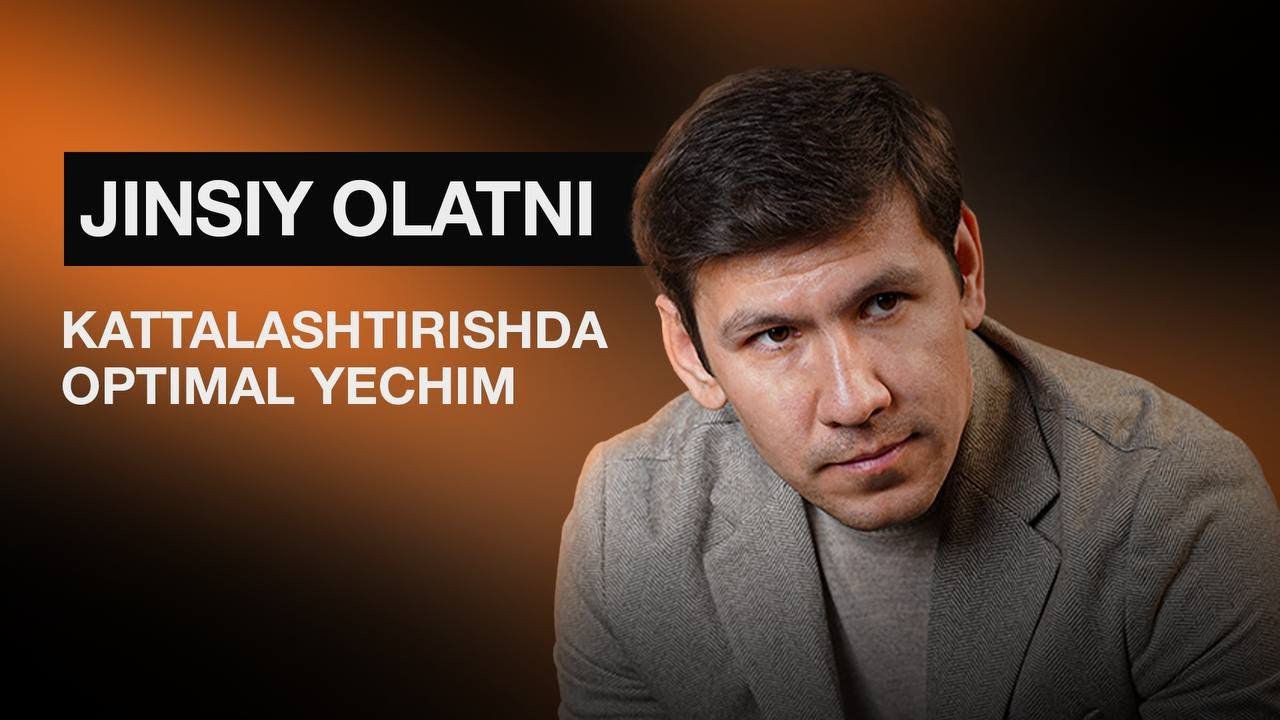 Jinsiy olatni kattalashtirishning eng optimal yechimi