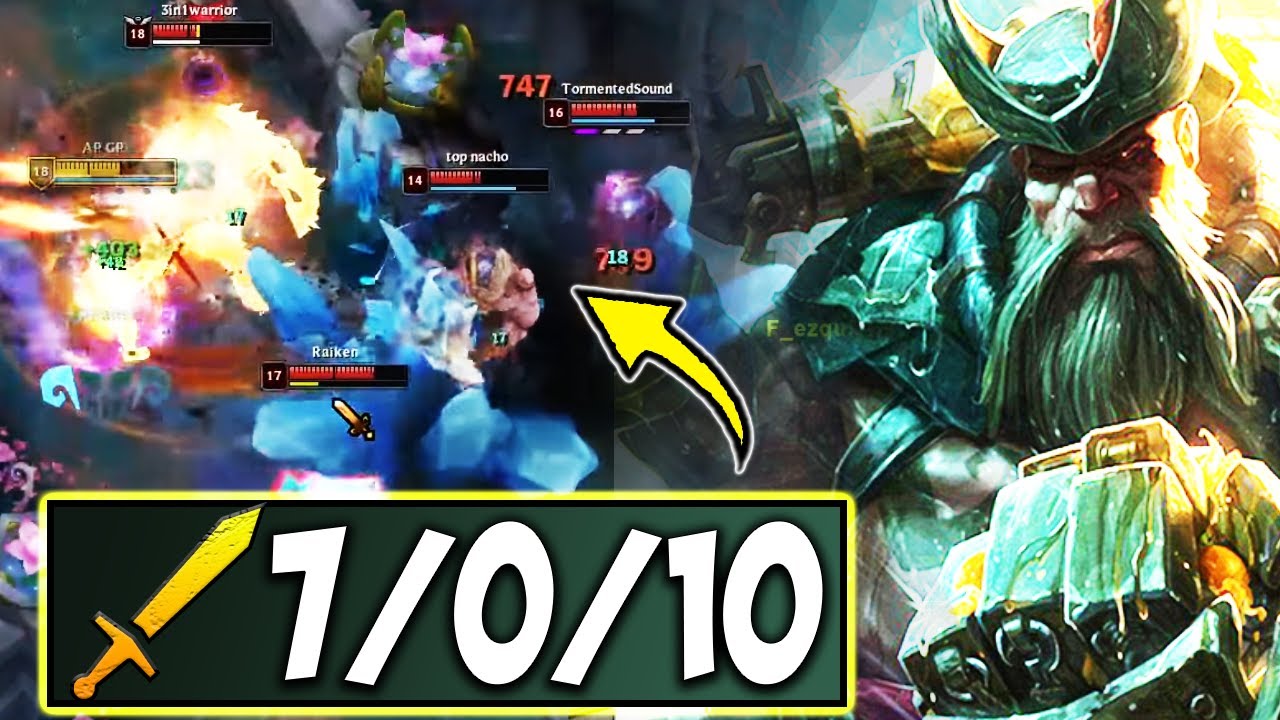 INSANE GANGPLANK PERFORMANCE IN CHALLENGER
