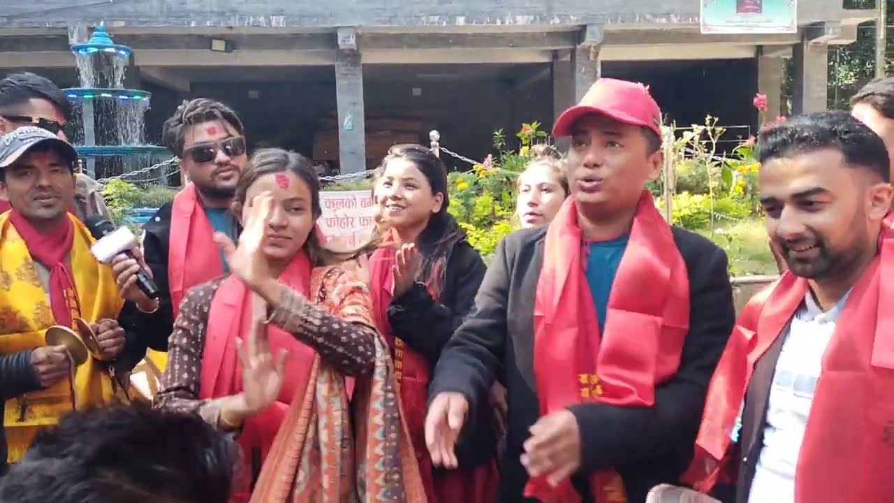 बाग्लुङ काली का मन्दिर मा  चल्यो दोहोरोरी syam rana suman pariyar nisha ranpal amrita rejina pariyar