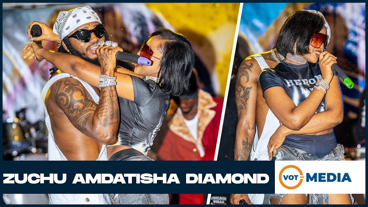 TAZAMA ZUCHU ALIVYOMDATISHA DIAMOND NA HONEY WASAFI FESTIVAL MWANZA