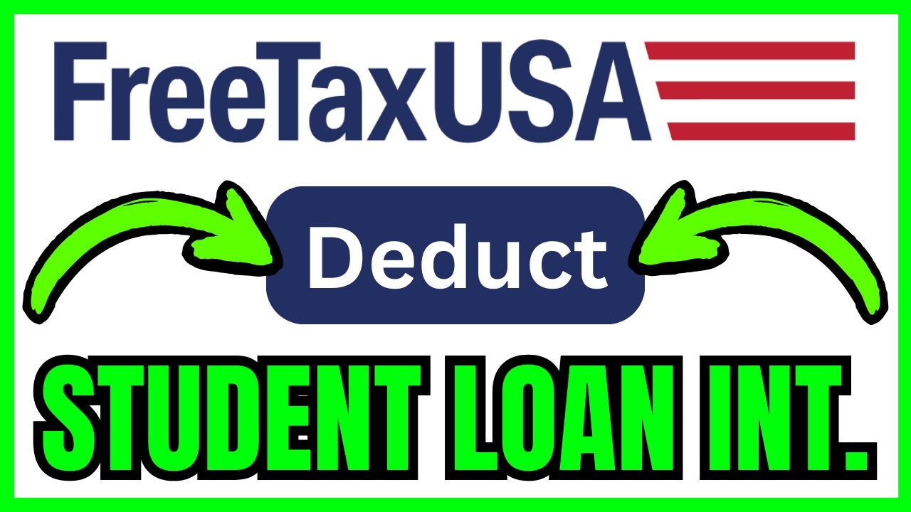 How To DEDUCT Student Loan Interest On FreeTaxUSA (QUICK & EASY) 2026