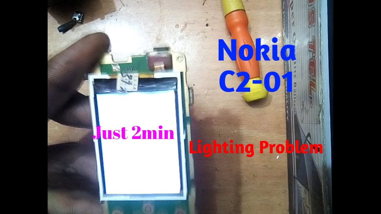 Nokia C2-01 Lighting Problem || New jumper solution 2017
