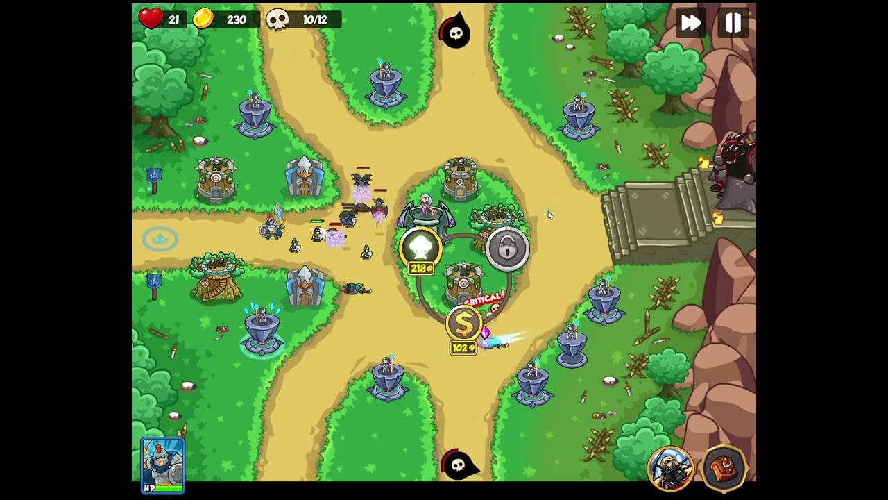 Epic Empire: Tower Defense Level 8 easy 1 star