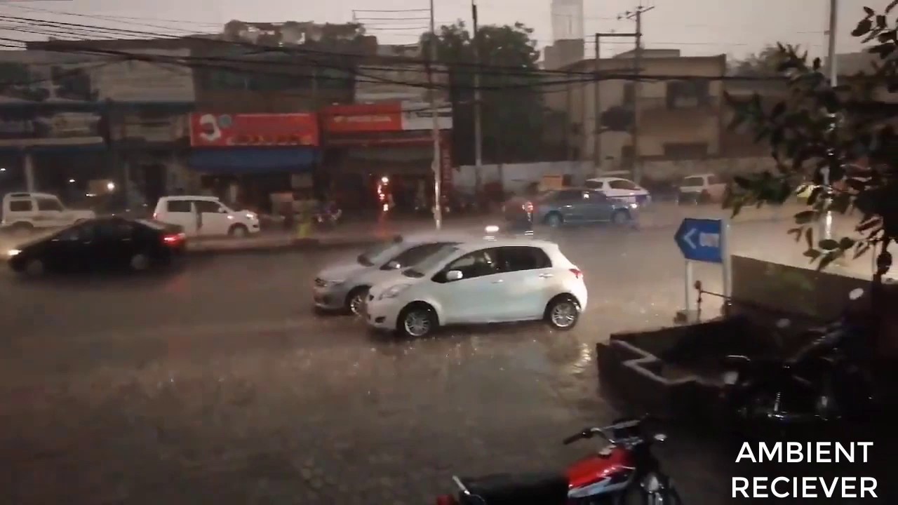 Rain and Hailstorm in Punjab Lahore
