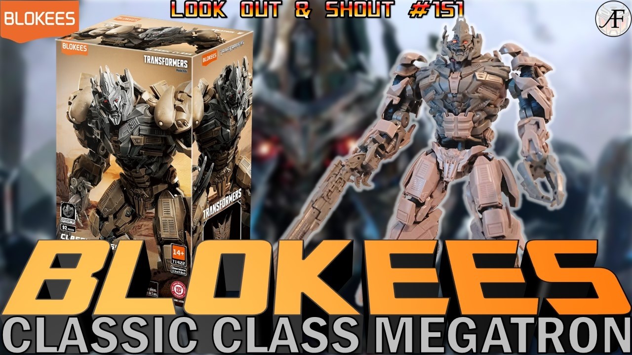 Blokees Classic Class Dark of the Moon Megatron #Transformers #Blokees #BlokeesTransformers