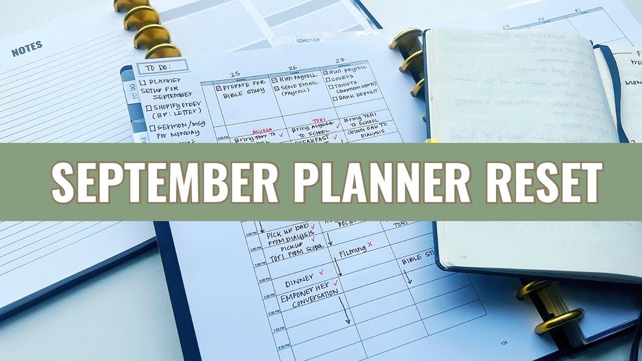My September Planner Setup