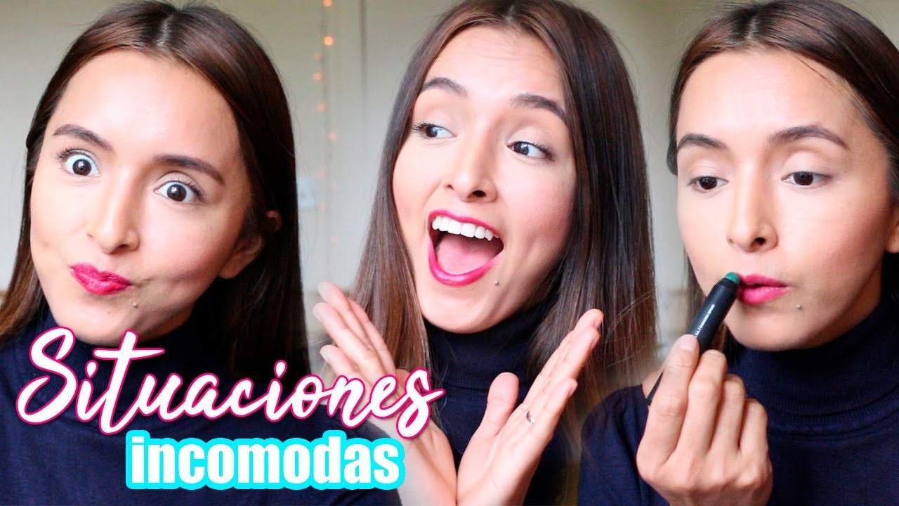maquillaje real + chisme  + labial nuevo