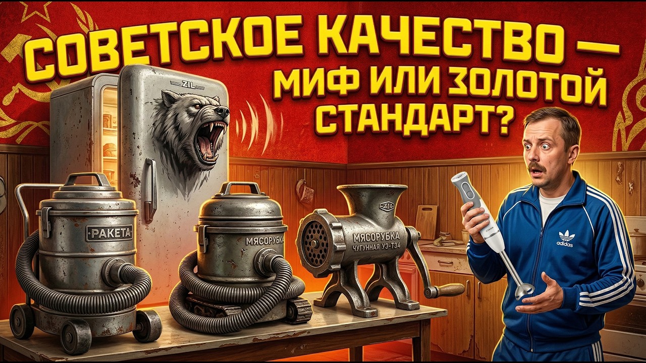 Миф о СОВЕТСКОМ качестве: вещи на века, но без шансов на комфорт. Разбор без розовых очков