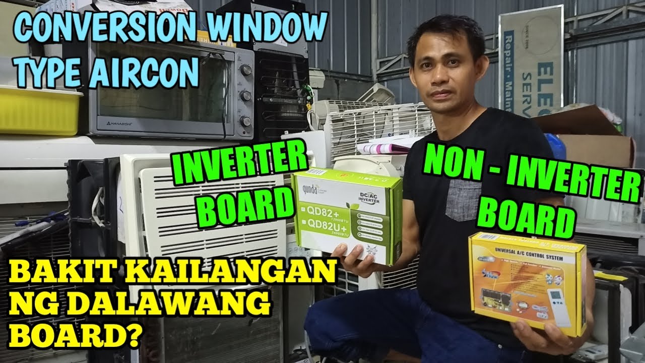 UNIVERSAL BOARD CONVERSION FOR WINDOW TYPE AIRCON | CARRIER INVERTER