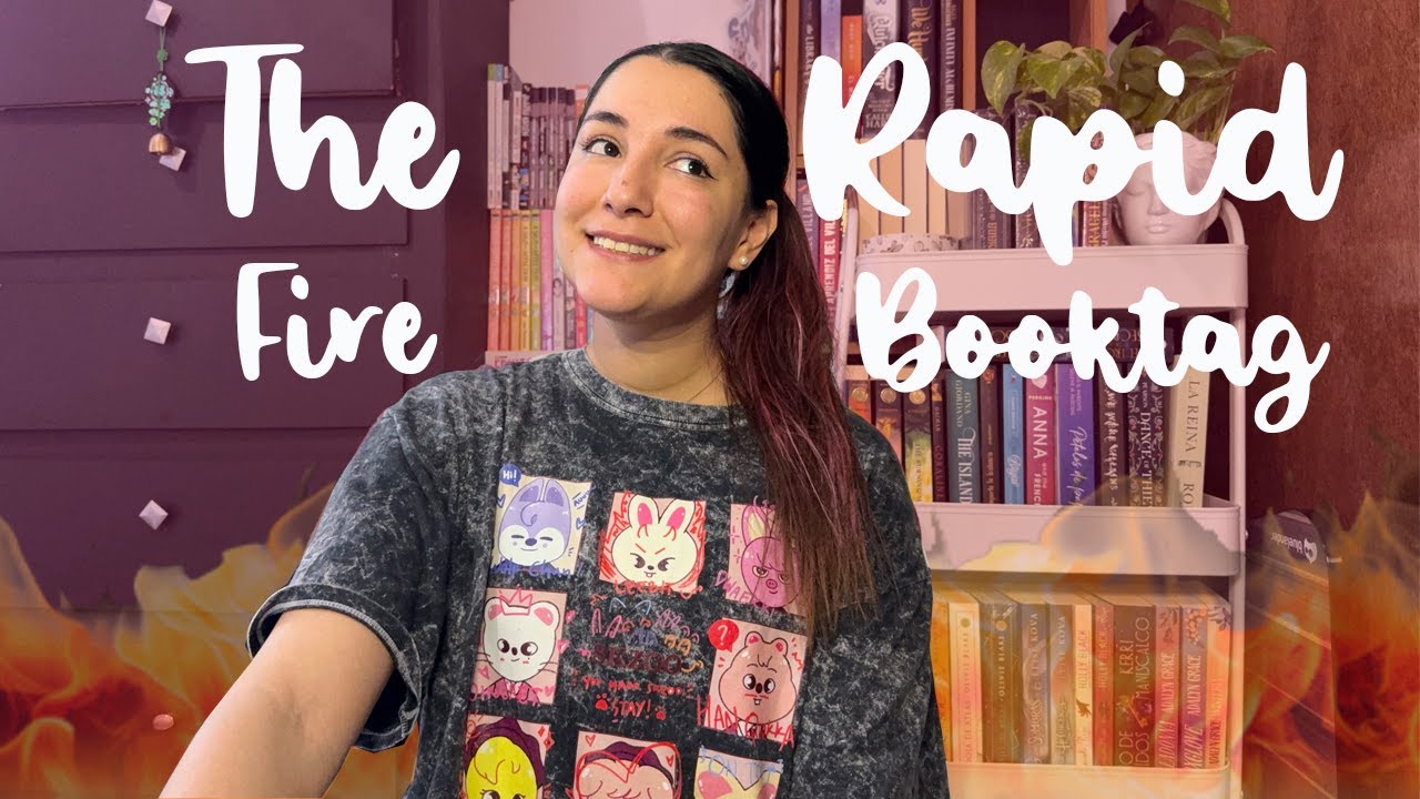 The Rapid Fire Booktag🔥📖✨ | Nadia Coleccionista