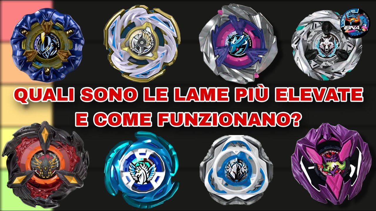 Ranking e Spiegazione di TUTTE le BLADE uscite | Beyblade X ITA Tierlist