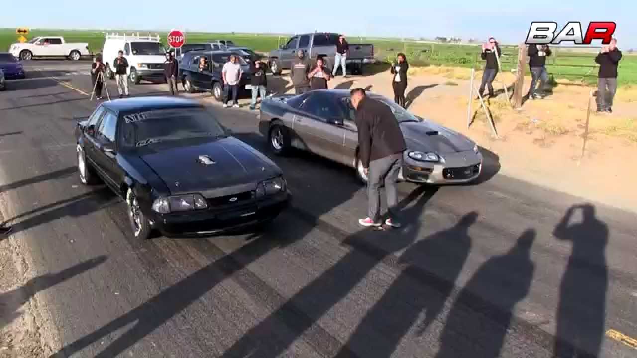 Turbo LSx Mustang vs Nitrous Camaro