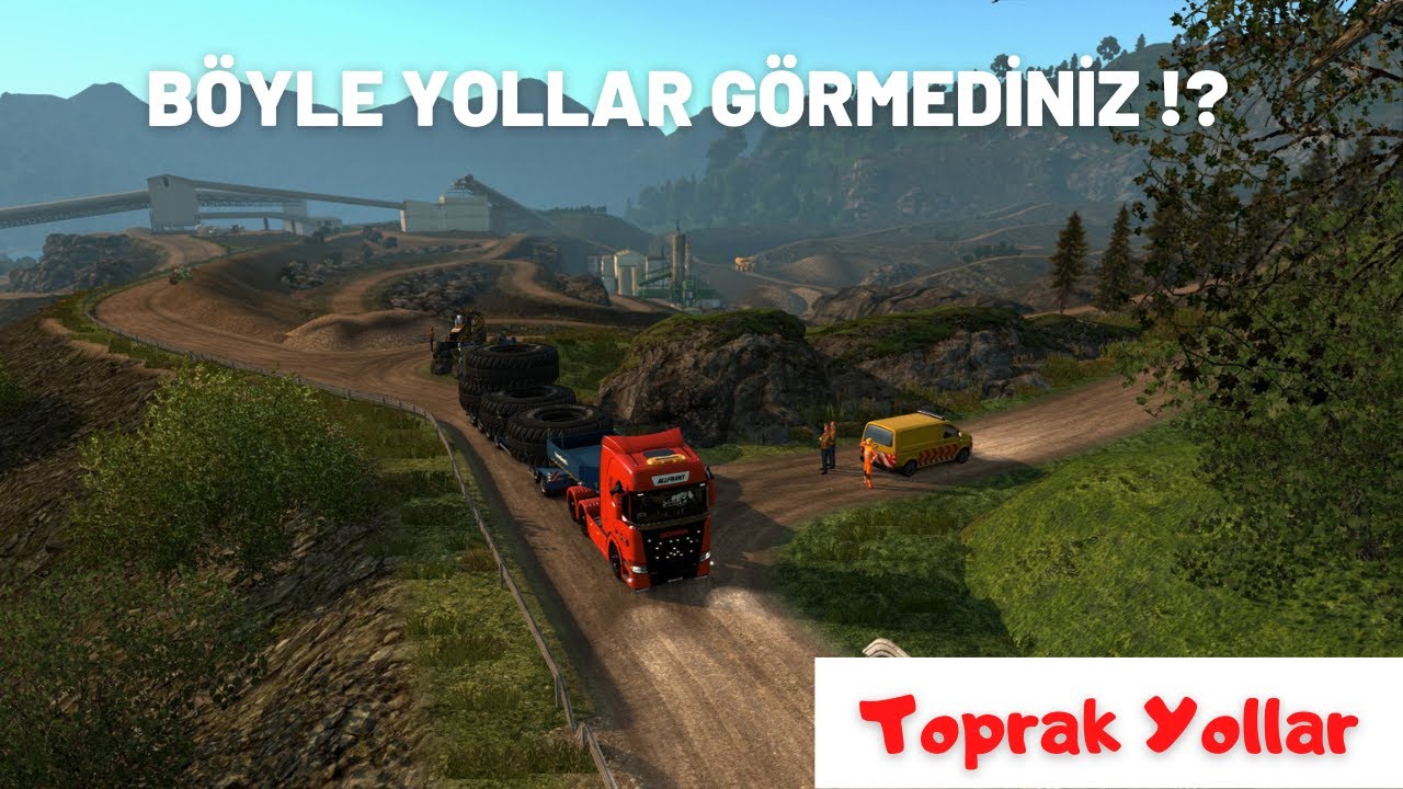 BÖYLE BUG GÖRMEDİNİZ !? / GİZEMLİ DAR SOKAKLAR !! (Euro Truck Simulator 2)
