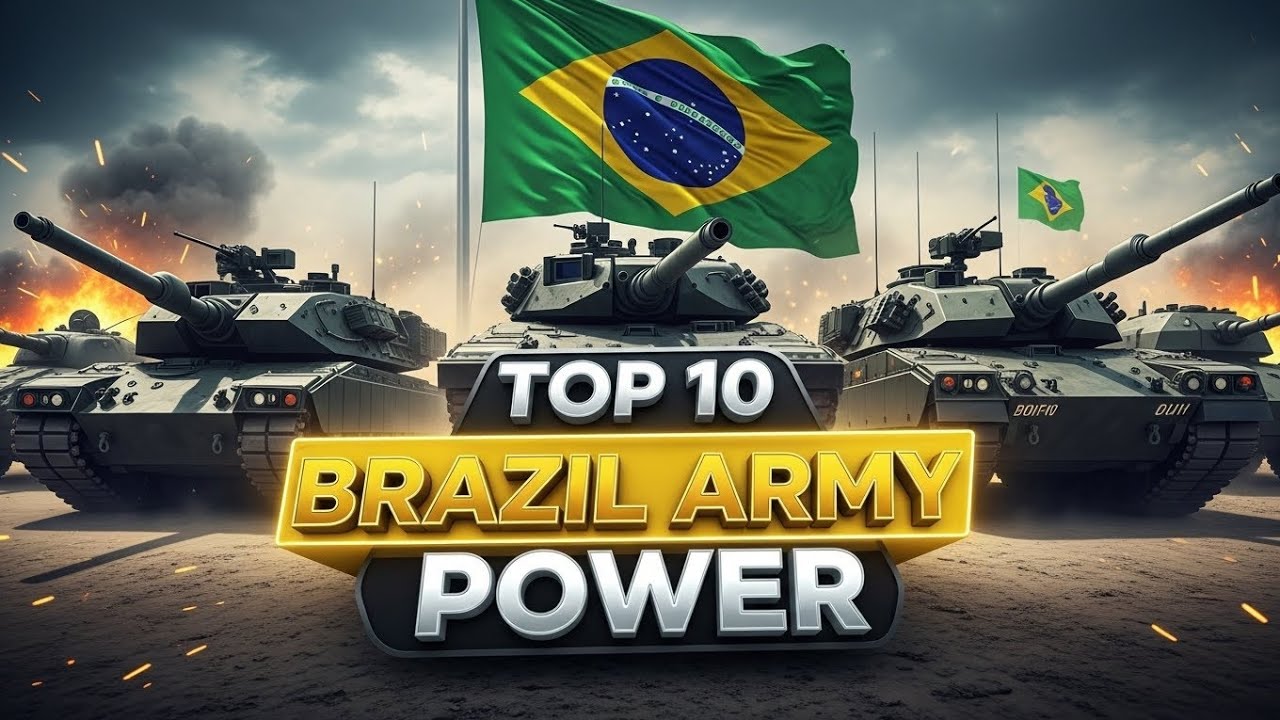 Top 10 Most Powerful Military Vehicles of the Brazilian Army | Brazil Army Power 2026 🇧🇷💪