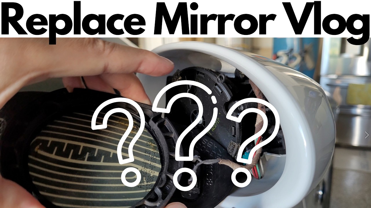 ❓Figuring Out How to Replace Side Mirror | Vlog 2