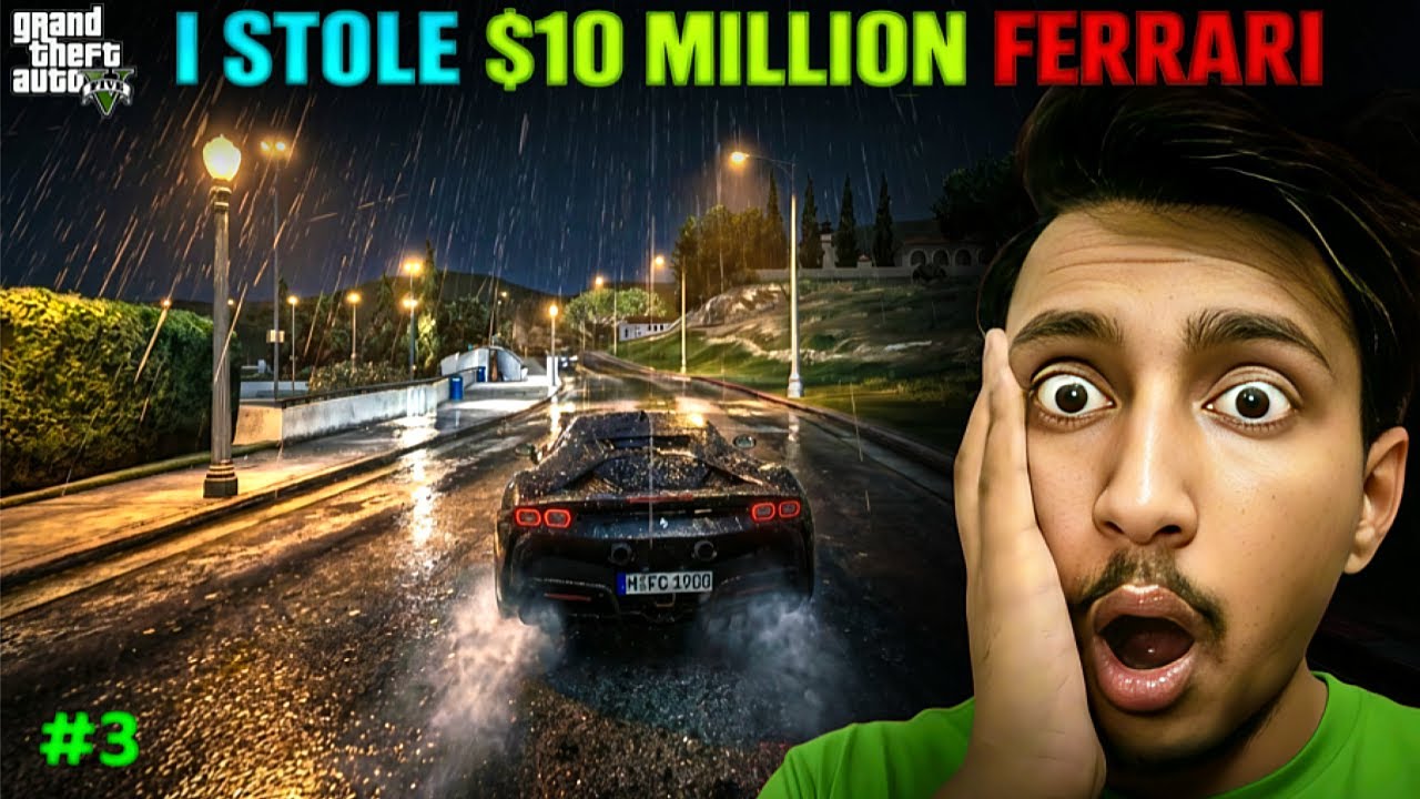 I STOLE  $10 MILLION FERRARI | GTA 5 GAMEPLAY #3