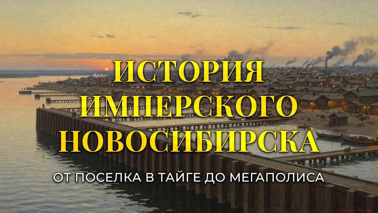 Новосибирск - как поселок в СИБИРСКОЙ тайге вырос в Мегаполис мирового Уровня