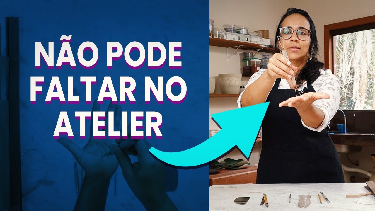 Ferramentas básicas para começar - Cerâmica artesanal