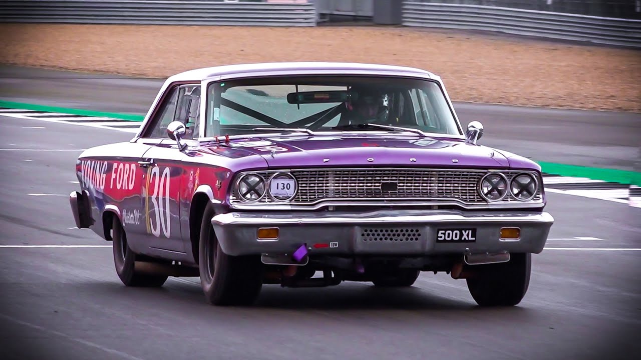Classic and Vintage Sport Cars Meet at Silverstone Circuit February 2025