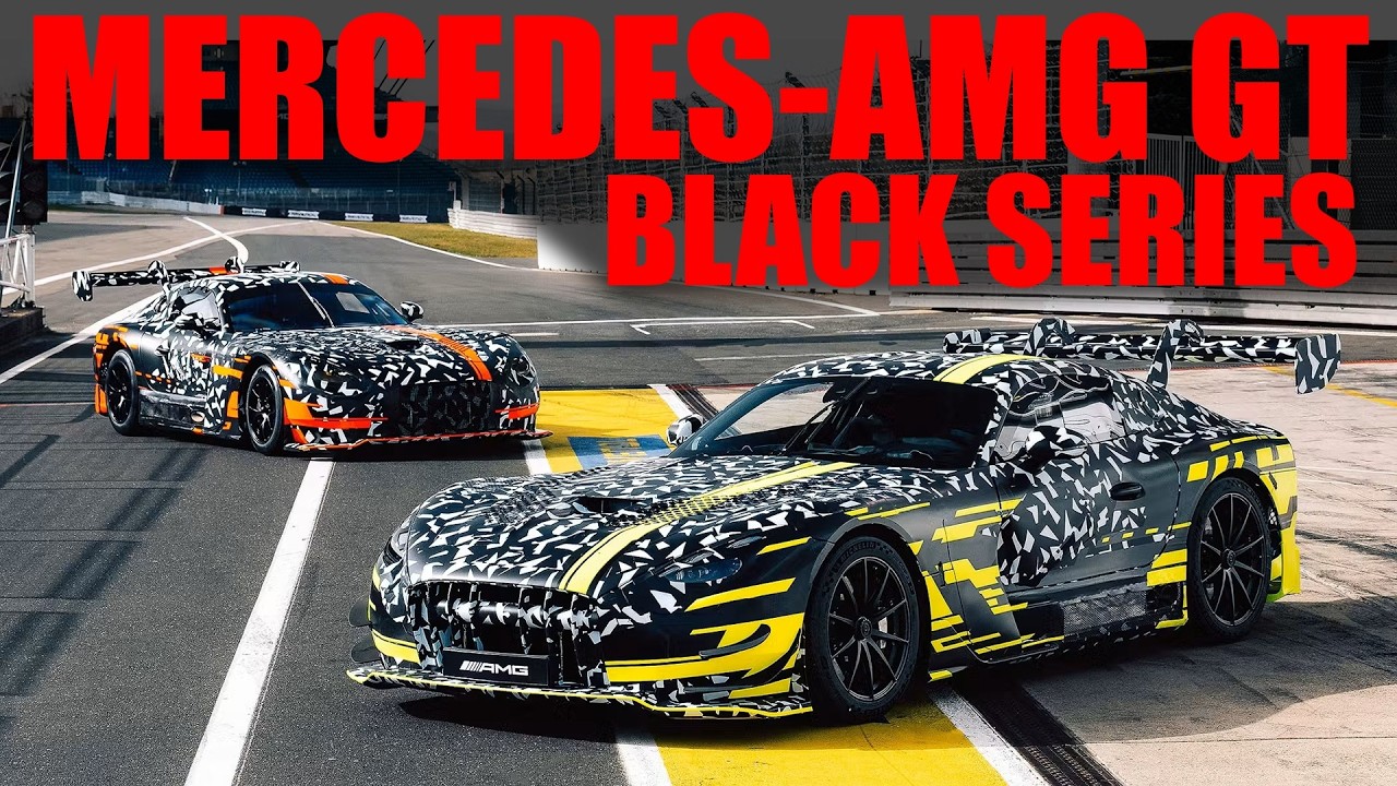 Mercedes AMG GT Black Series - ПЕРВЫЙ ВЗГЛЯД