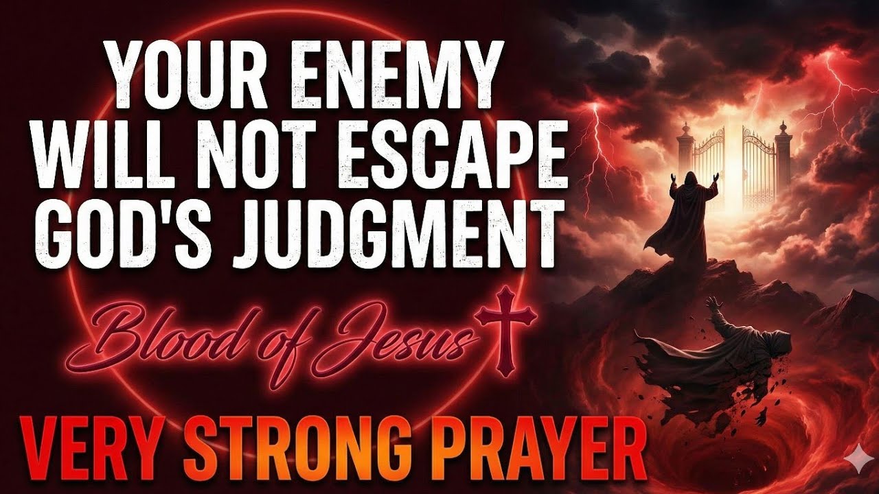 YOUR ENEMY WILL NOT ESCAPE GOD'S JUDGMENT | Very Strong Prayer Covering