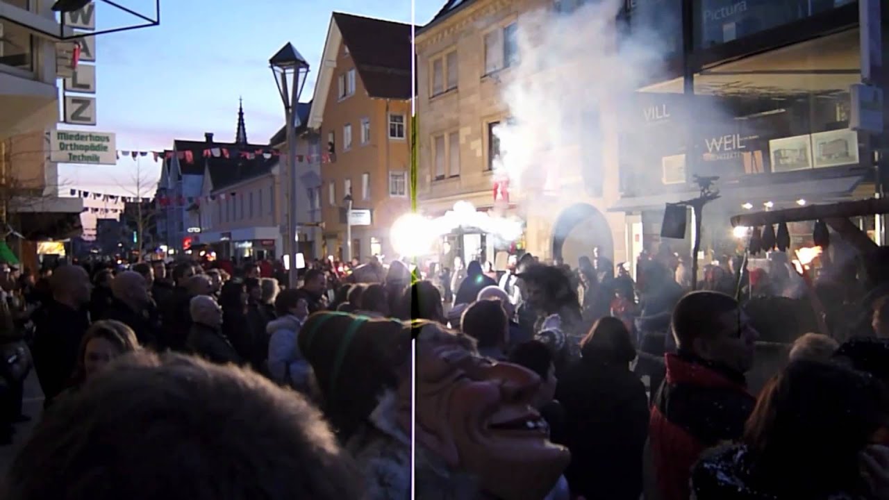 Baden-Württemberg närrisch - Heimattage  Bühl Nachtumzug 2011 - Ortenauer Narrenbund e. V.