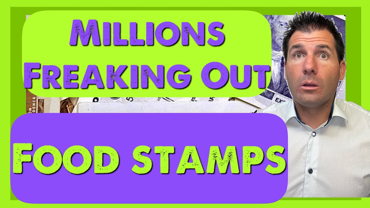 Millions on Food Stamps / SNAP are Freaking Out About the News