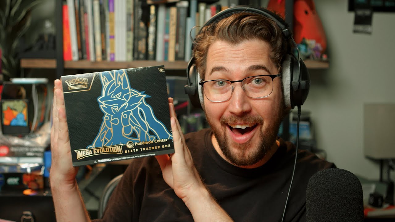 [ASMR] Mega Evolutions PC ETB Mega Lucario Unboxing