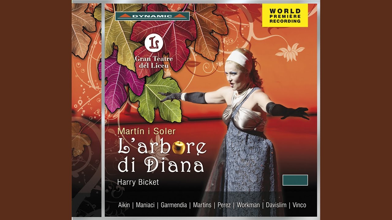 L'arbore di Diana, Act I Scene 8: Act I Scene 8: Sento che dea son io (Diana)