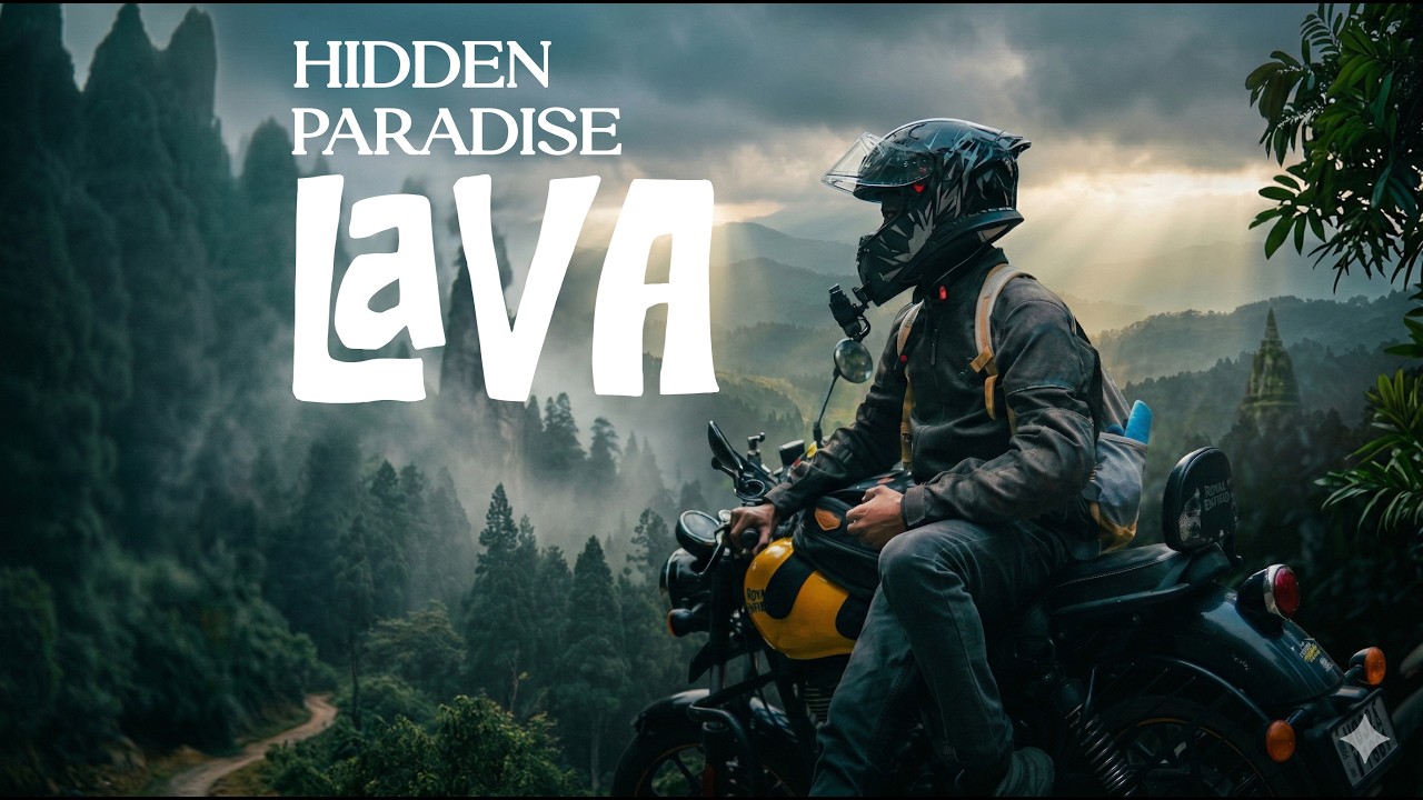 Lava is magical | Siliguri to Lava motovlog