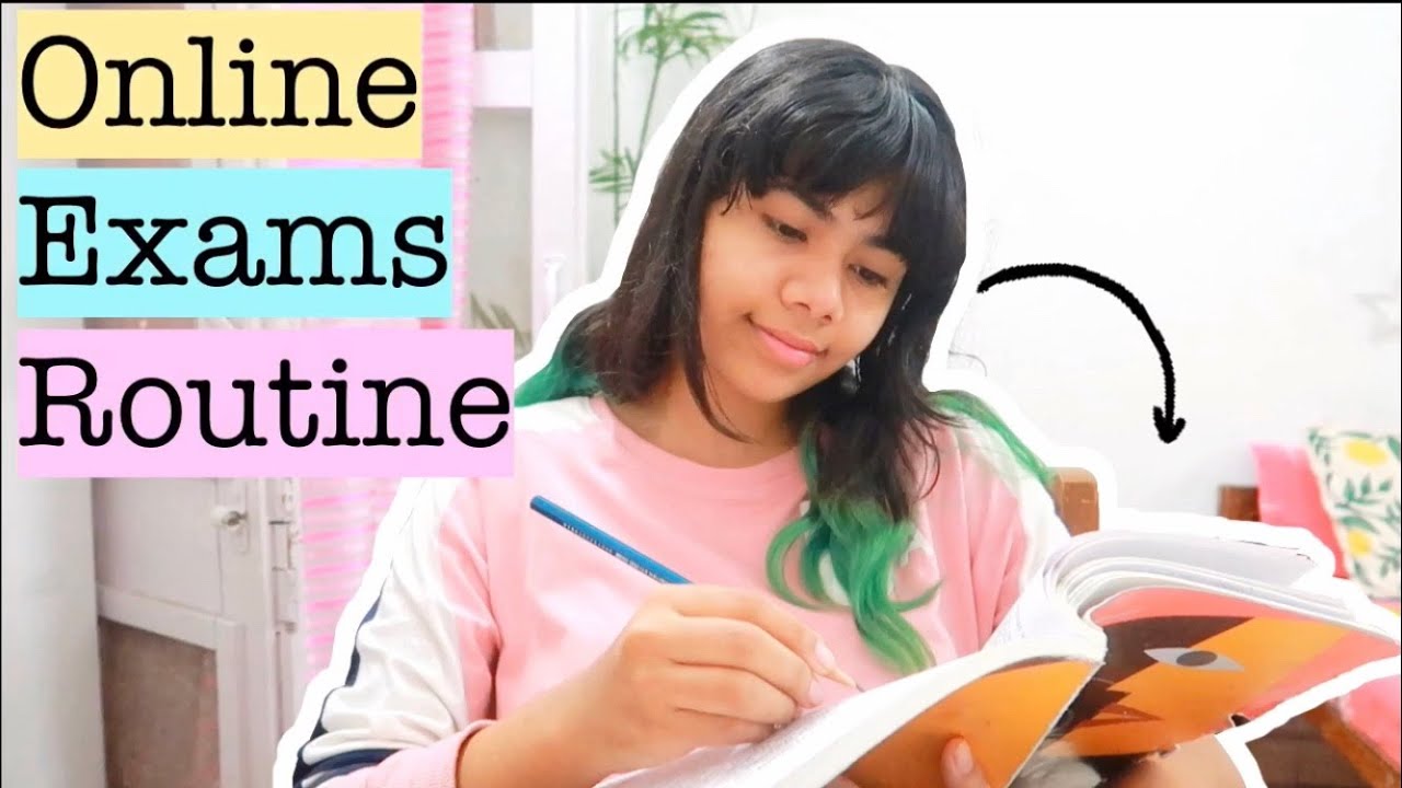 My Online Exams Routine (Study Vlog) 🖥