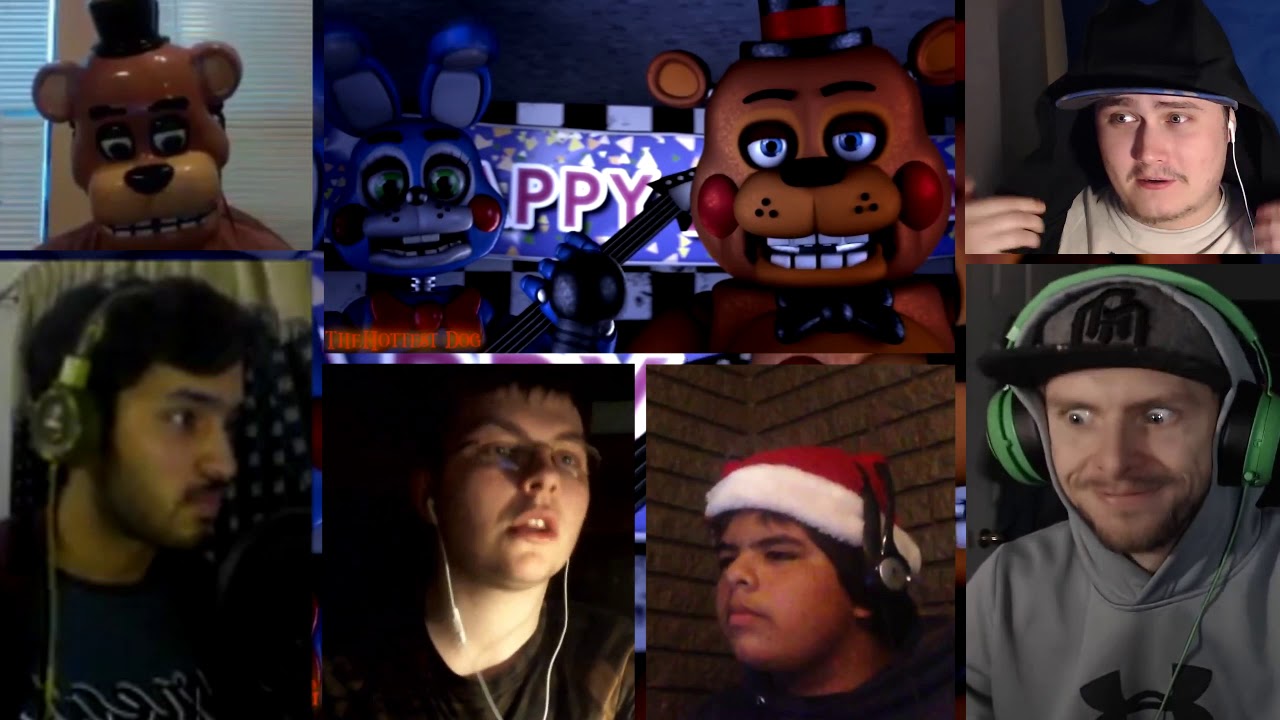 [FNAF\SFM] This is Halloween Remix [REACTION MASH-UP]#333