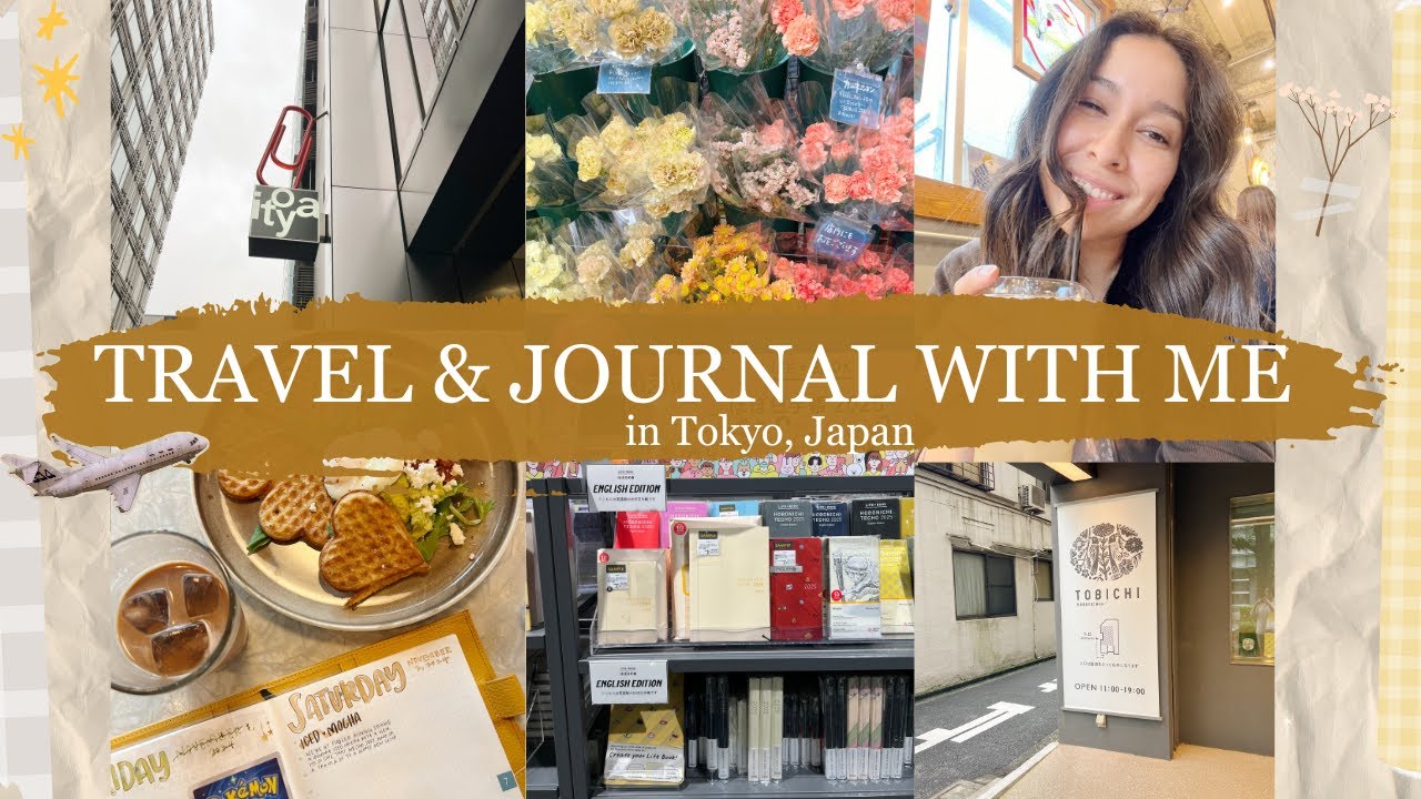 JOURNAL WITH ME IN TOKYO, JAPAN // visited Itoya, Loft, Hobonichi Tobichi, and more!