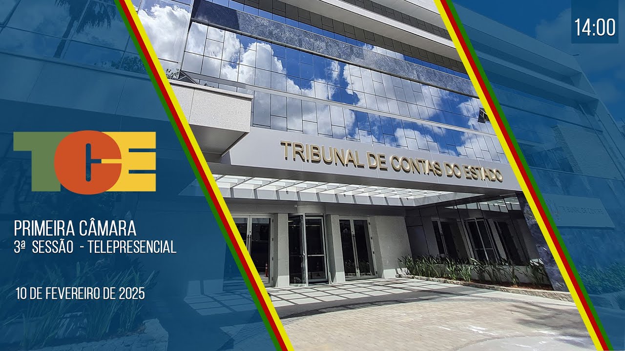 PRIMEIRA CÂMARA 3ª SESSÃO - Telepresencial