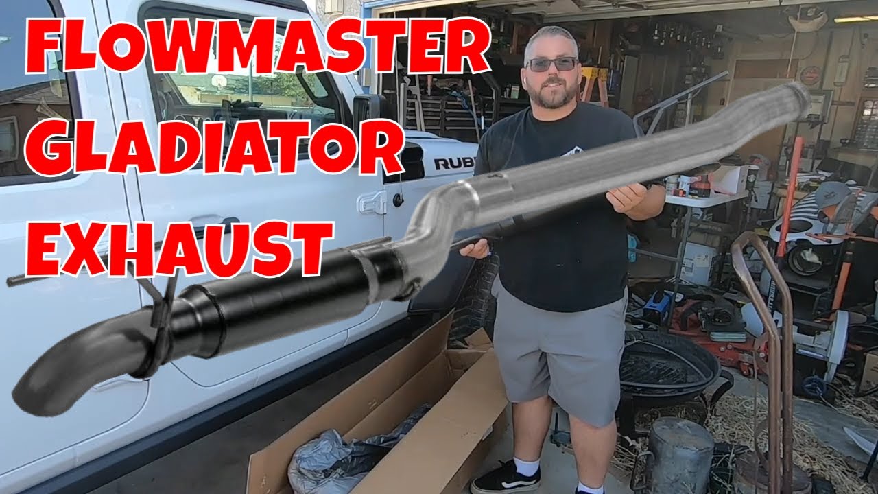 Выхлопная система Flowmaster Cat-Back с высоким клиренсом для Jeep Gladiator