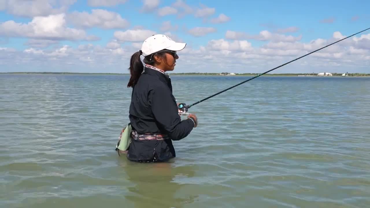 Meet one of the only Latina fishing captains in South Texas