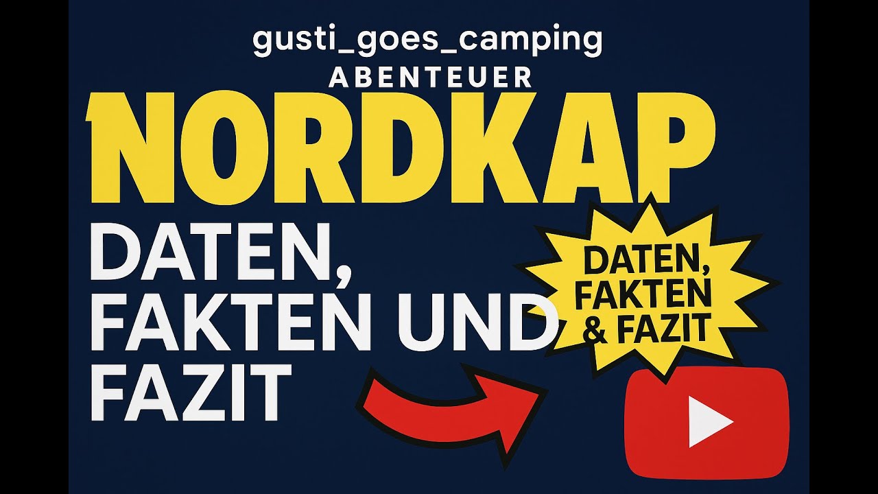 Nordkap mit dem Wohnmobil Fazit - Daten und Fakten
